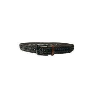 Columbia Hand Laced Black/Brown Woven Belt, Men's Large 38 40 Casual‎ Business